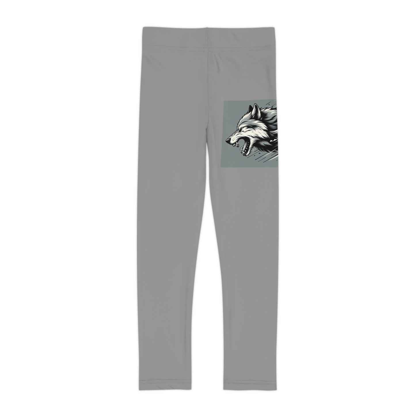 Wild Wolf Kids Leggings - Stylish & Comfy Activewear for Adventurous Kids